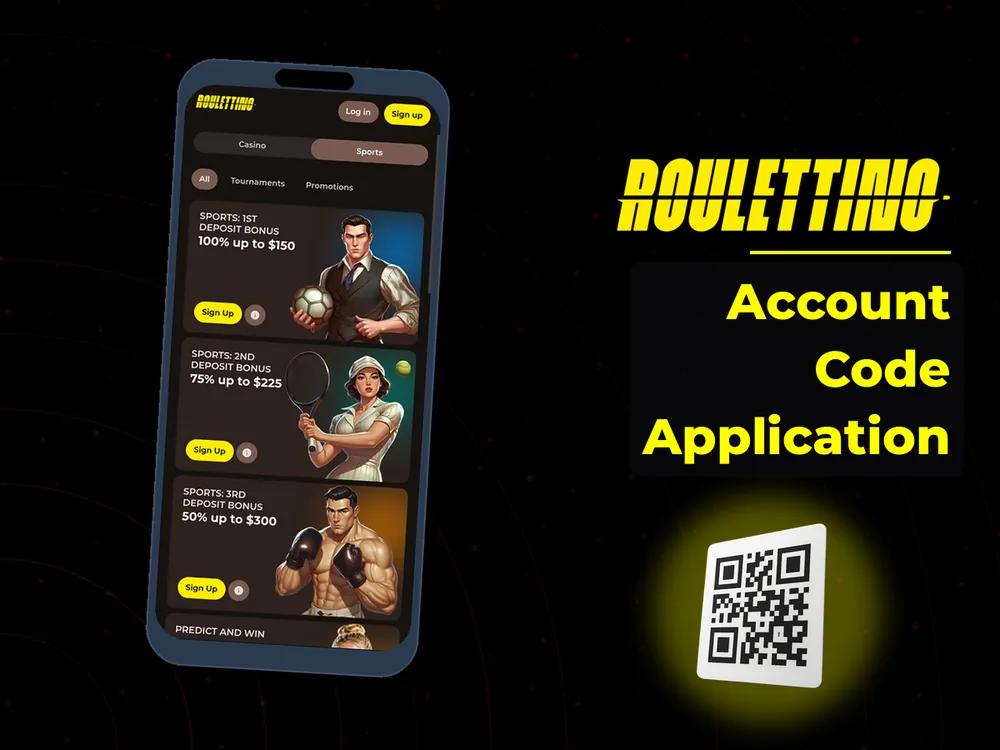 Roulettino - Account Code Application