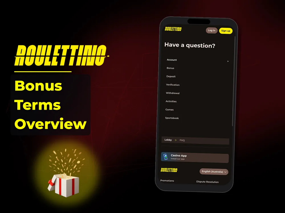 Roulettino - Bonus Terms Overview