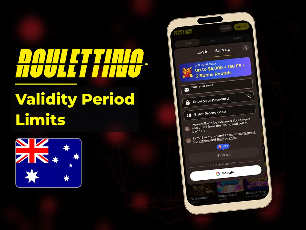 Roulettino - Validity Period Limits
