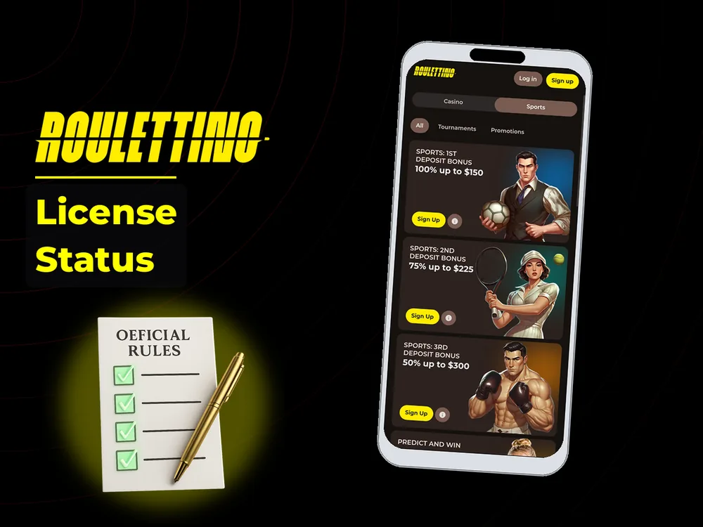 Roulettino - License Status