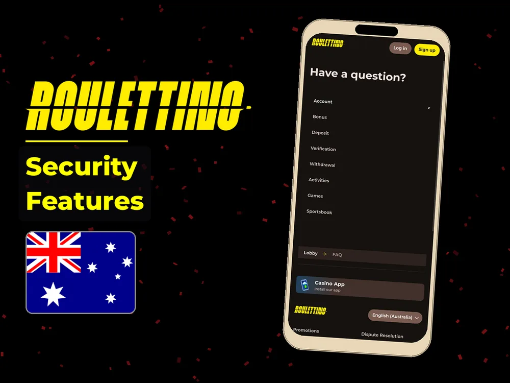Roulettino - Security Features