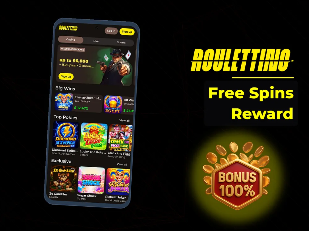 Roulettino - Free Spins Reward