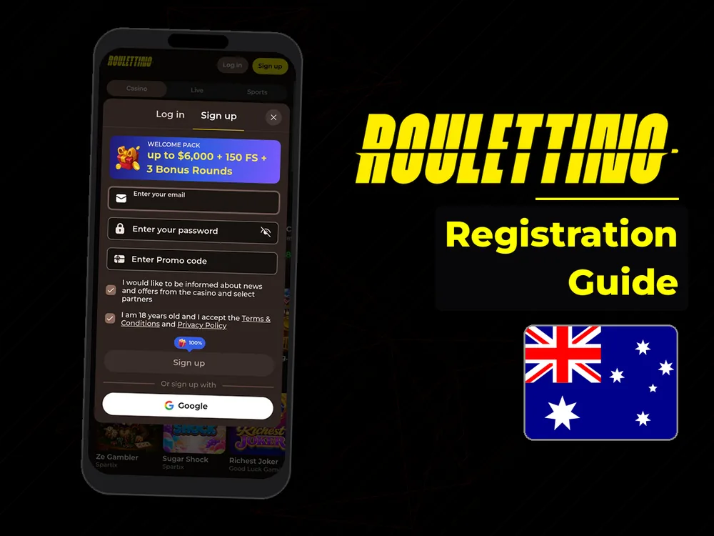 Roulettino - Registration Guide