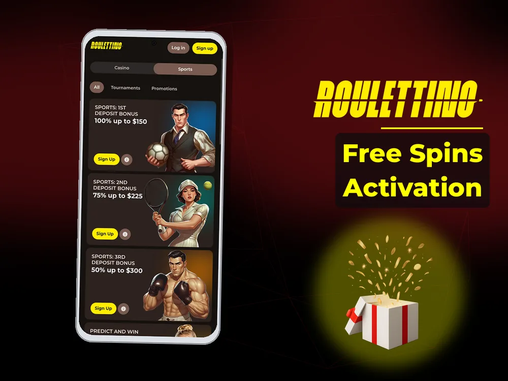 Roulettino - Free Spins Activation