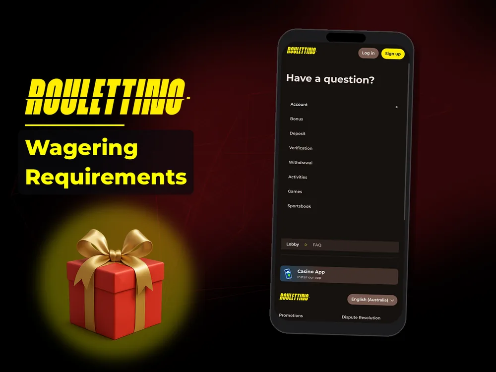 Roulettino - Wagering Requirements
