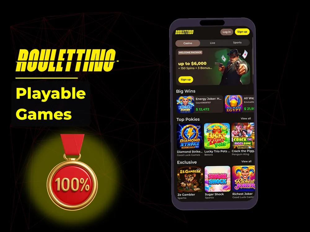Roulettino - Playable Games