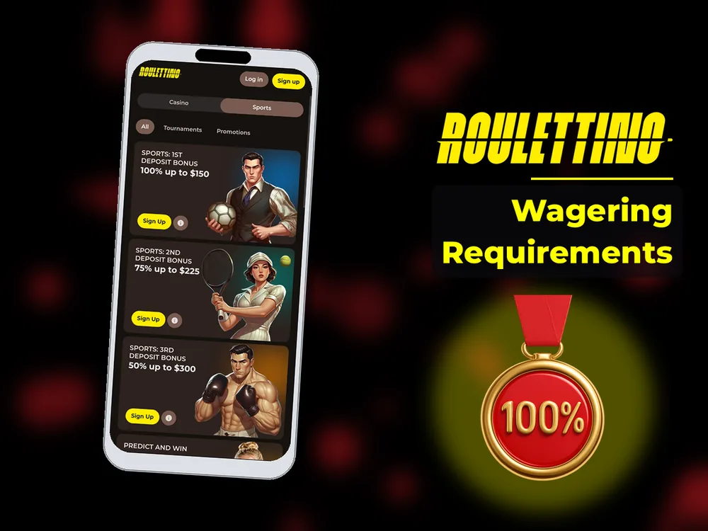 Roulettino - Wagering Requirements