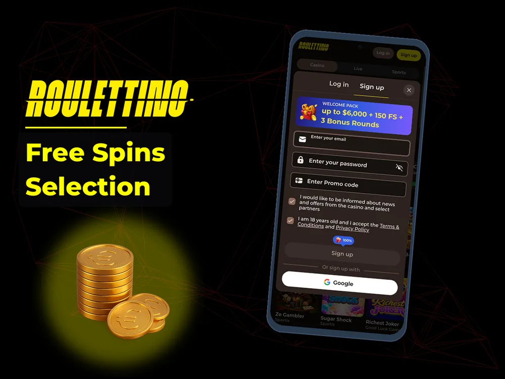 Roulettino - Free Spins Selection