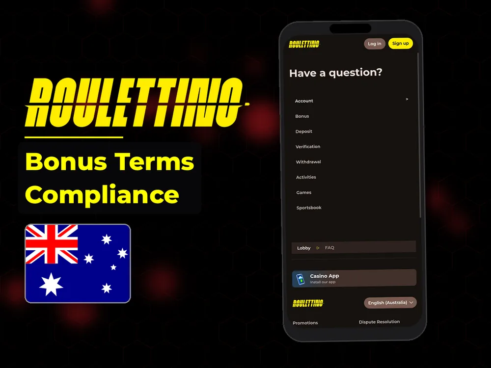 Roulettino - Bonus Terms Compliance