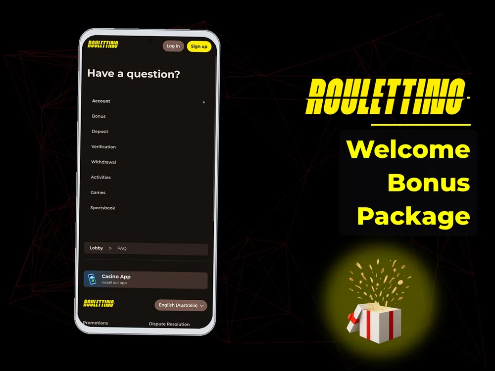 Roulettino - Welcome Bonus Package